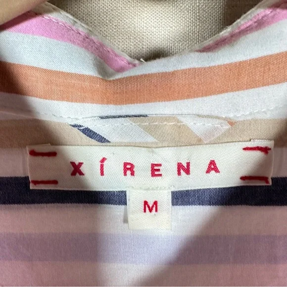 XIRENA Beau Stripe Long Sleeve Button Down Shirt - Picture 8 of 9
